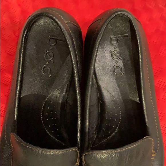 b.o.c. Black Leather Loafers - Picture 5 of 6